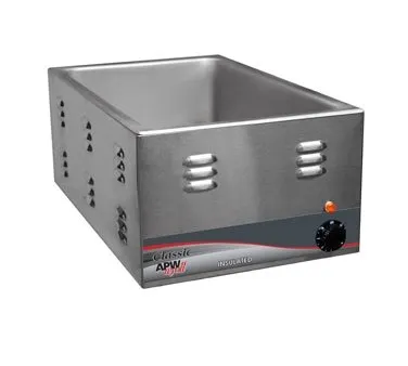 APW Wyott W-3VI Countertop Food Pan Warmer, 22 qt. Capacity