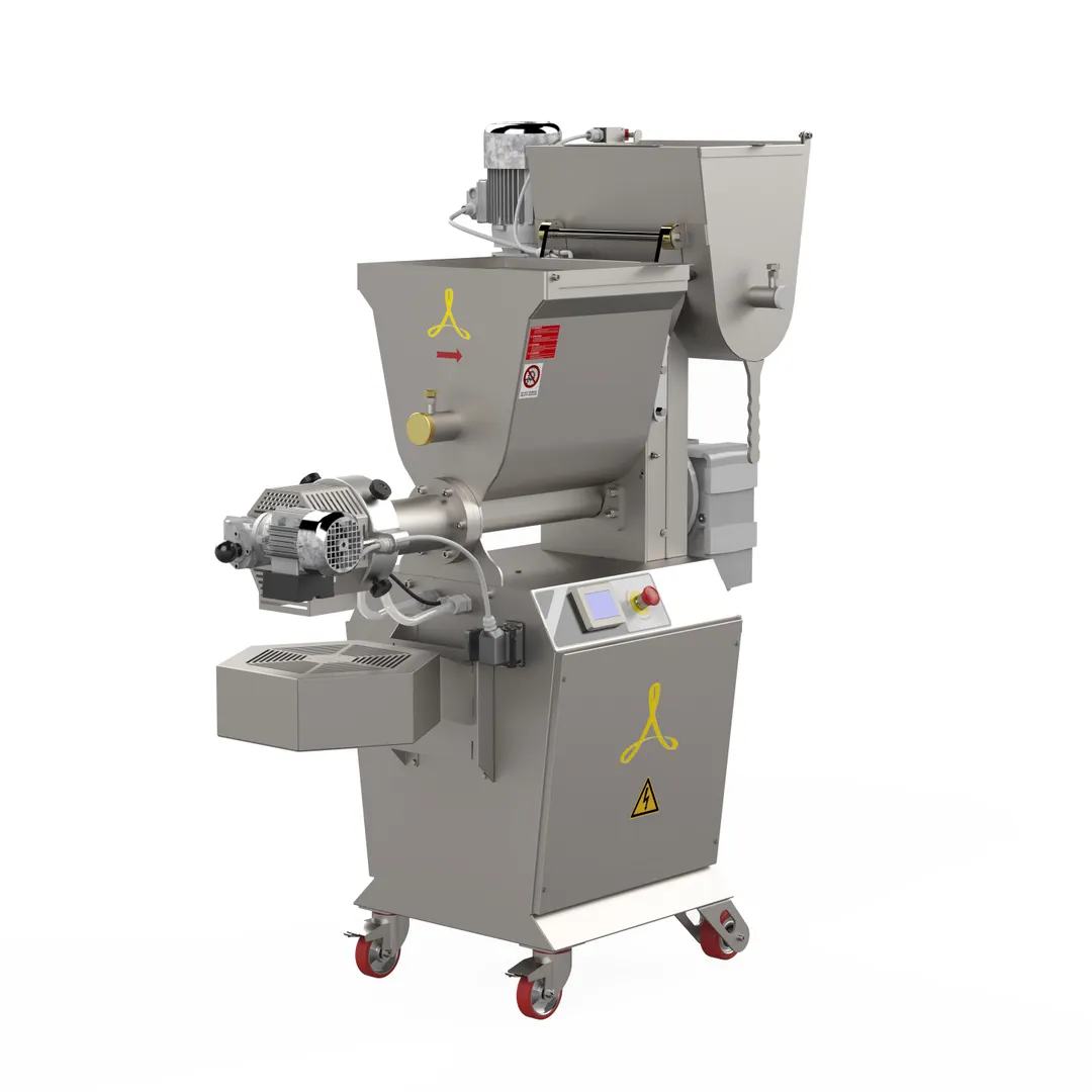 Arcobaleno AEX130M Floor Model Pasta Extruder with Double Mixer, 200 lbs Output/hr