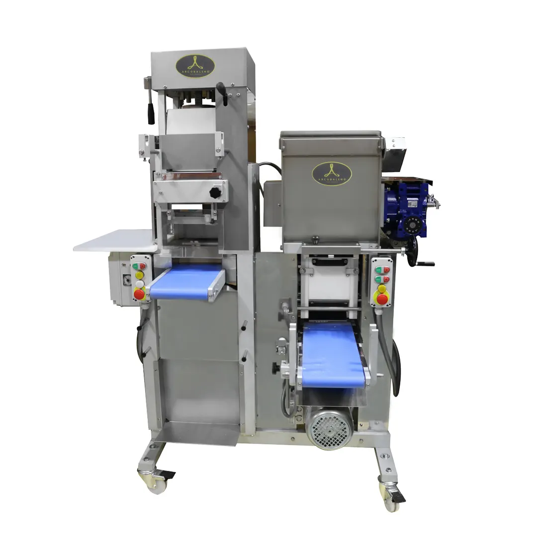 Arcobaleno AMF160 Floor Model Dough Mixer/Sheeter/Cutter & Ravioli Maker, 6-1/4" Wide Sheeter, 65-80 lbs Pasta/hr and 150-180 lbs Ravioli/hr