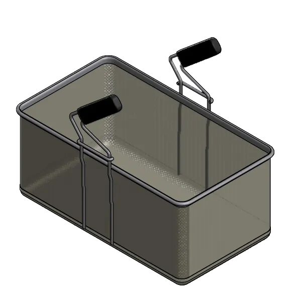 Arcobaleno APCB1 Pasta Cooker Basket, Size #1, 6350 Grams Capacity