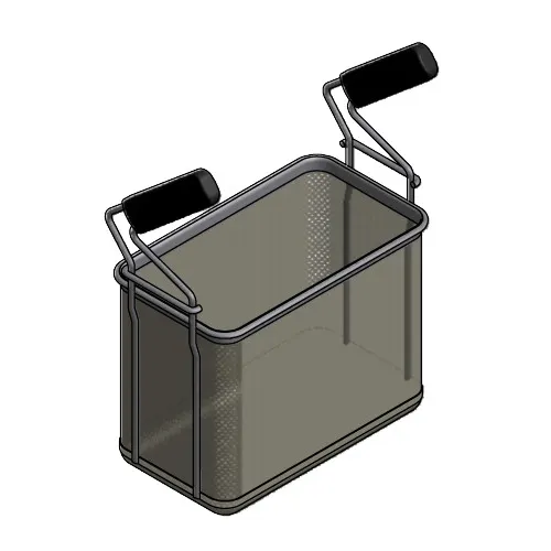 Arcobaleno APCB4 Pasta Cooker Basket, Size #4, 1815 Grams Capacity