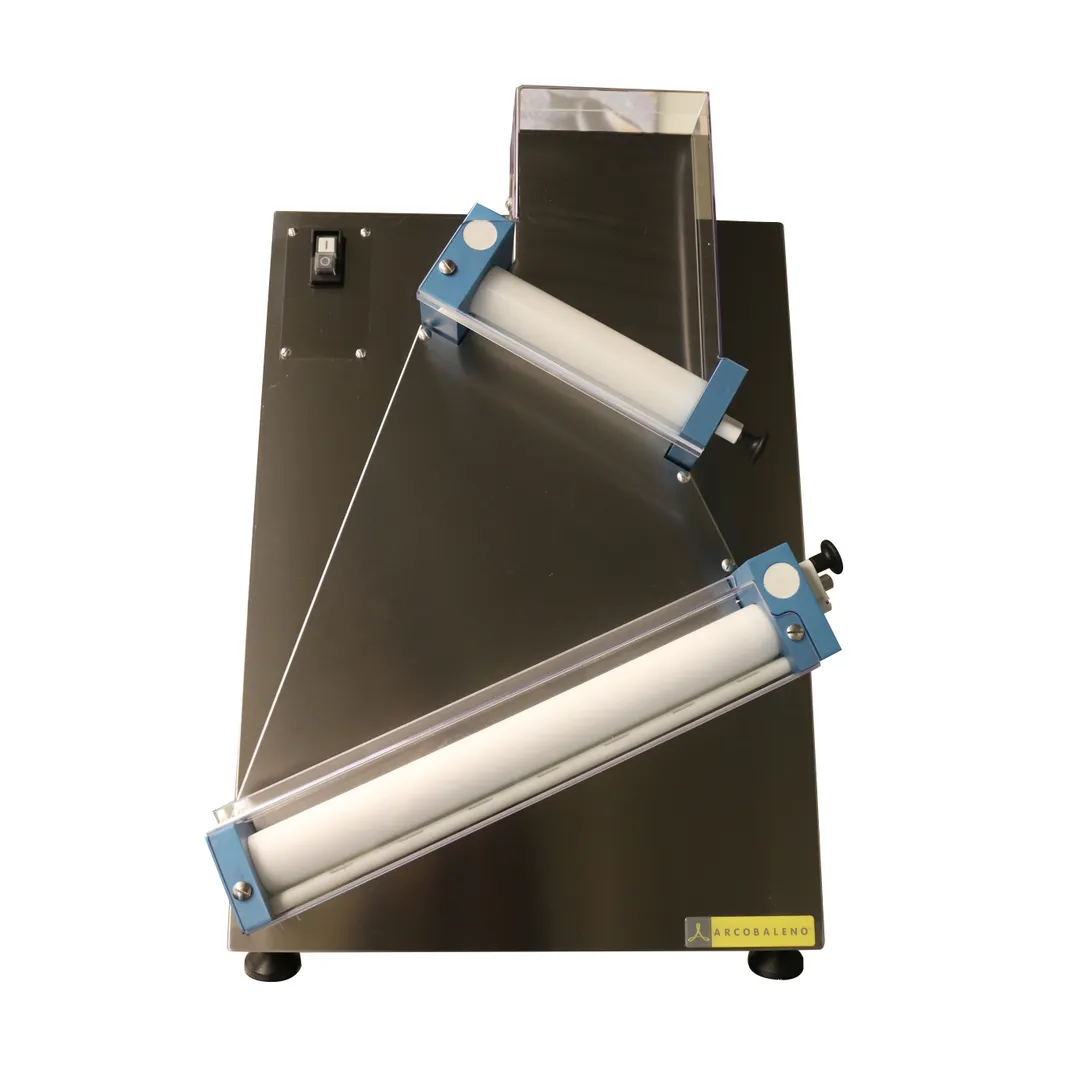 Arcobaleno APS180 18"Countertop Double Pass Pizza Dough Sheeter, 1-28 oz Portions