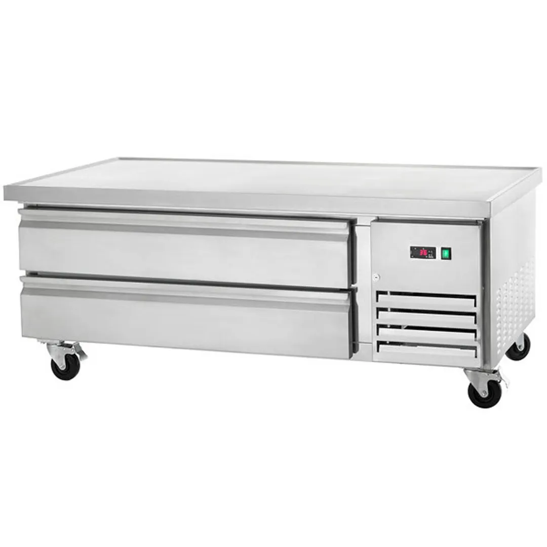 Arctic Air ARCB60 62" 2 Drawers Refrigerated Chef Base w/ Marine Edge Top