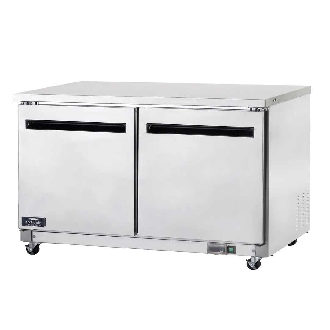 Arctic Air AUC60F 61" 2-Section Worktop Freezer w/ 2 Doors, 15.5 cu. ft.