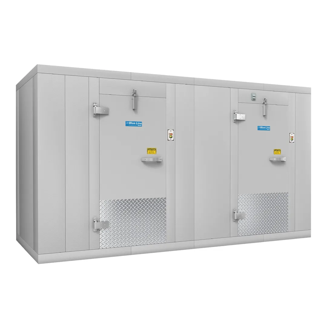 Arctic Industries BL1206-COMBO-C-SC Indoor 6'X12' Walk-In Combination Cooler/Freezer, Self-Contained, 6'/6' Split, Floorless Cooler
