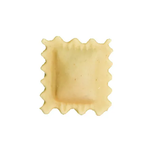 Arcobaleno MOLD-AMFR-04 Ravioli Mold #4, 1.2 g, 24 mm × 26 mm Rect Scalloped, 7 × 6 pcs, 882 pcs/min