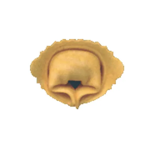 Arcobaleno MOLD-CAP-A1A Cappelletti Pasta Mold #1, Scalloped Edge Design for ACAP140