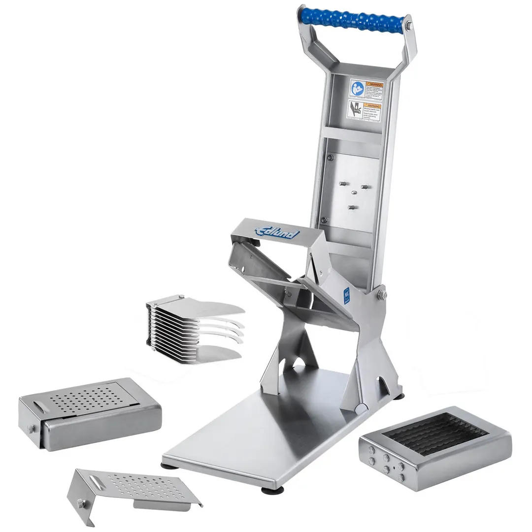 Edlund ARC!-125 - 1/4" Slice Fruit & Vegetable Slicer, 10.5" Width, Stainless Steel, Front-Load, 4" High Pan