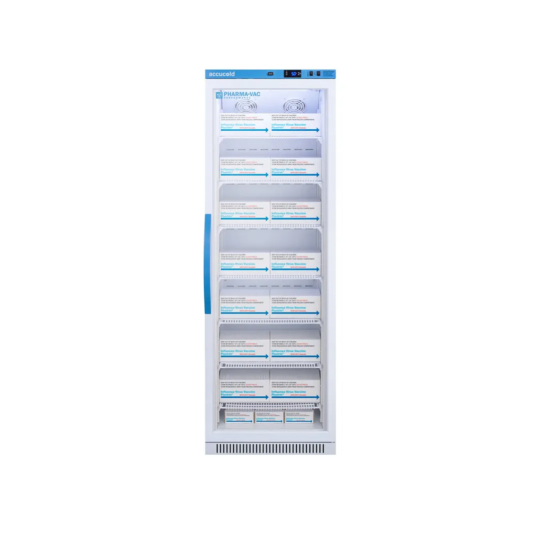 Accucold ARG15PV Pharma-Vac Series Medical Refrigerator, +2°C to +8°C, 15 cu. ft.