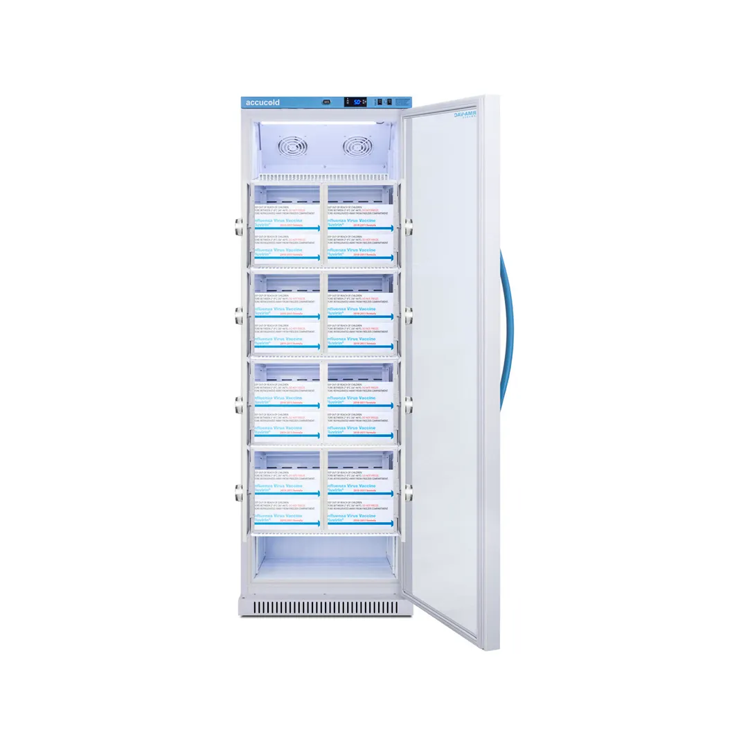 Accucold ARG15PVLOCKER Pharma-Vac Upright Medical All-Refrigerator, 15 cu. ft.