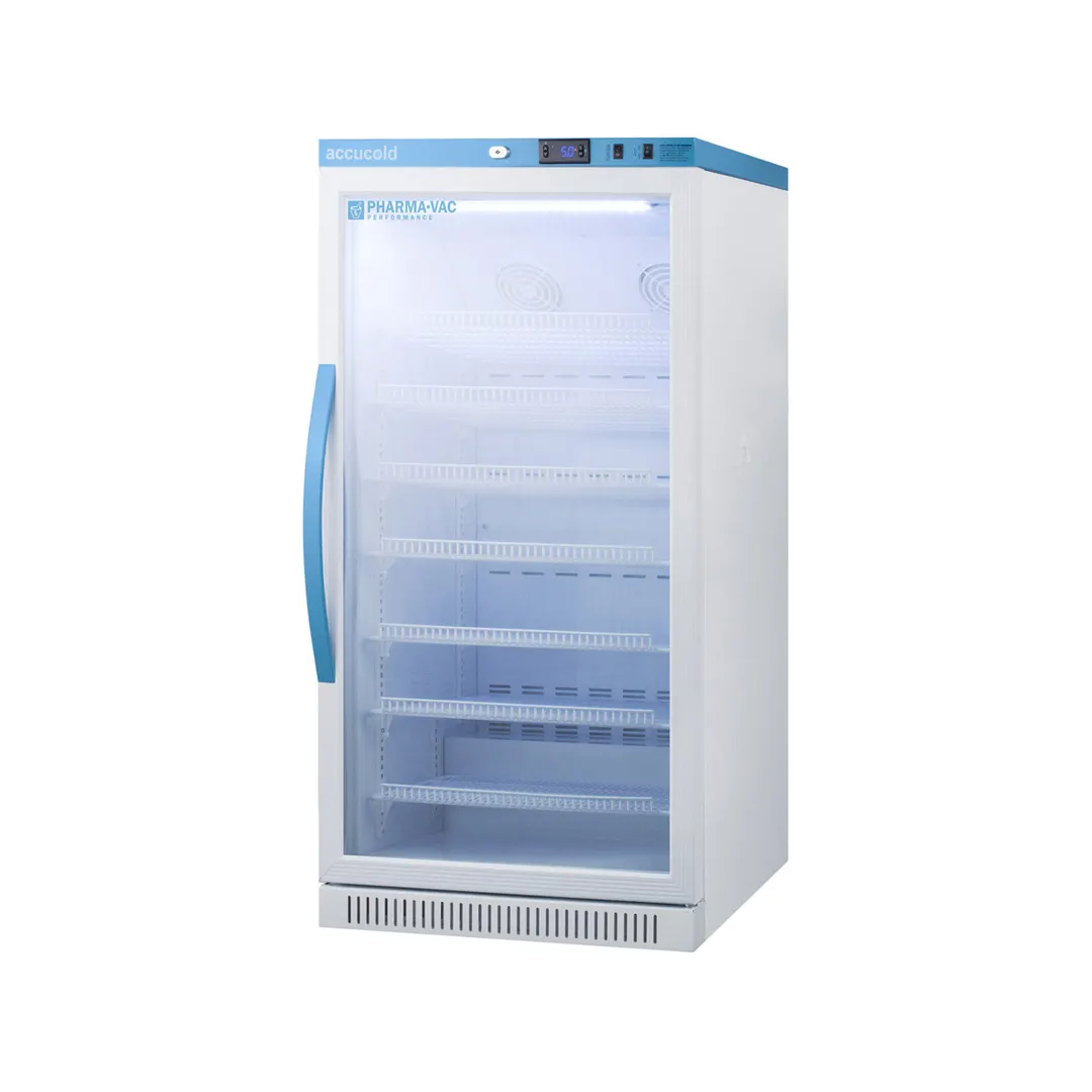 Accucold ARG8PV Pharma-Vac Series Medical Refrigerator, +2°C to +8°C, 8 cu. ft.