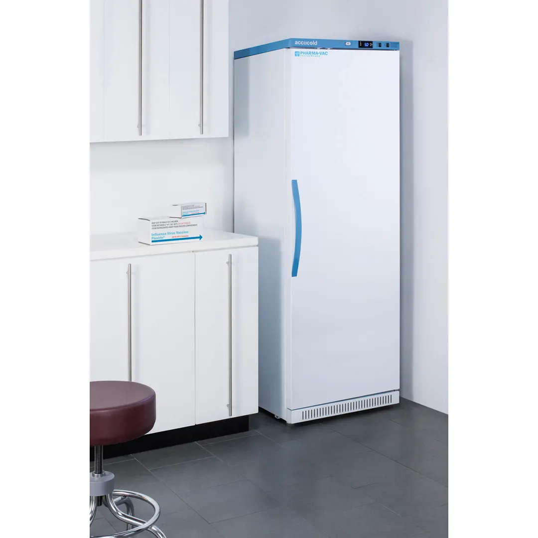 Accucold ARS15PVLOCKER Pharma-Vac Upright Medical All-Refrigerator, 15 cu. ft.
