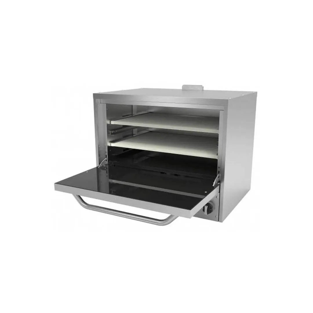 Asber AEPO-24-S 24"W Gas Countertop Pizza Oven with Ceramic Stones