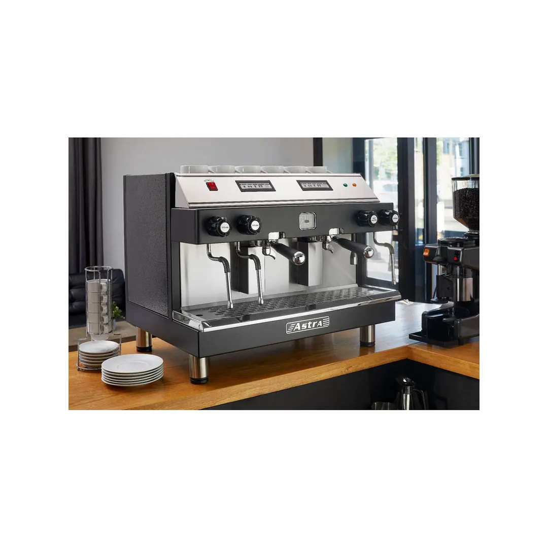 Astra Manufacturing M2 012 Espresso Cappuccino Machine w/ 2-Head, Automatic, 480 Cups/Hr.