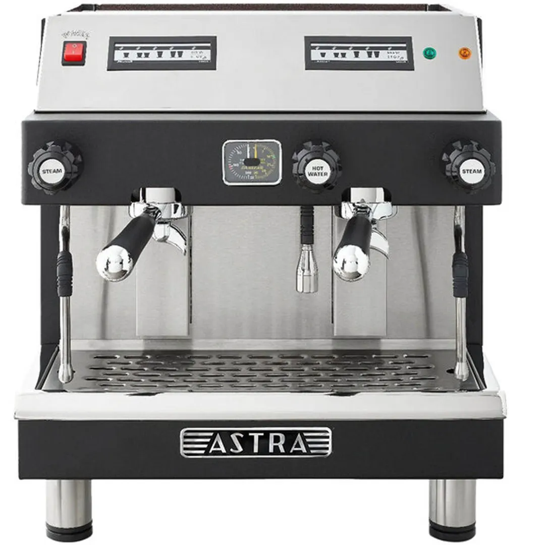 Astra Manufacturing M2C 014-1 Espresso Cappuccino Machine w/ 2-Head, Automatic, 360 Cups/Hr.