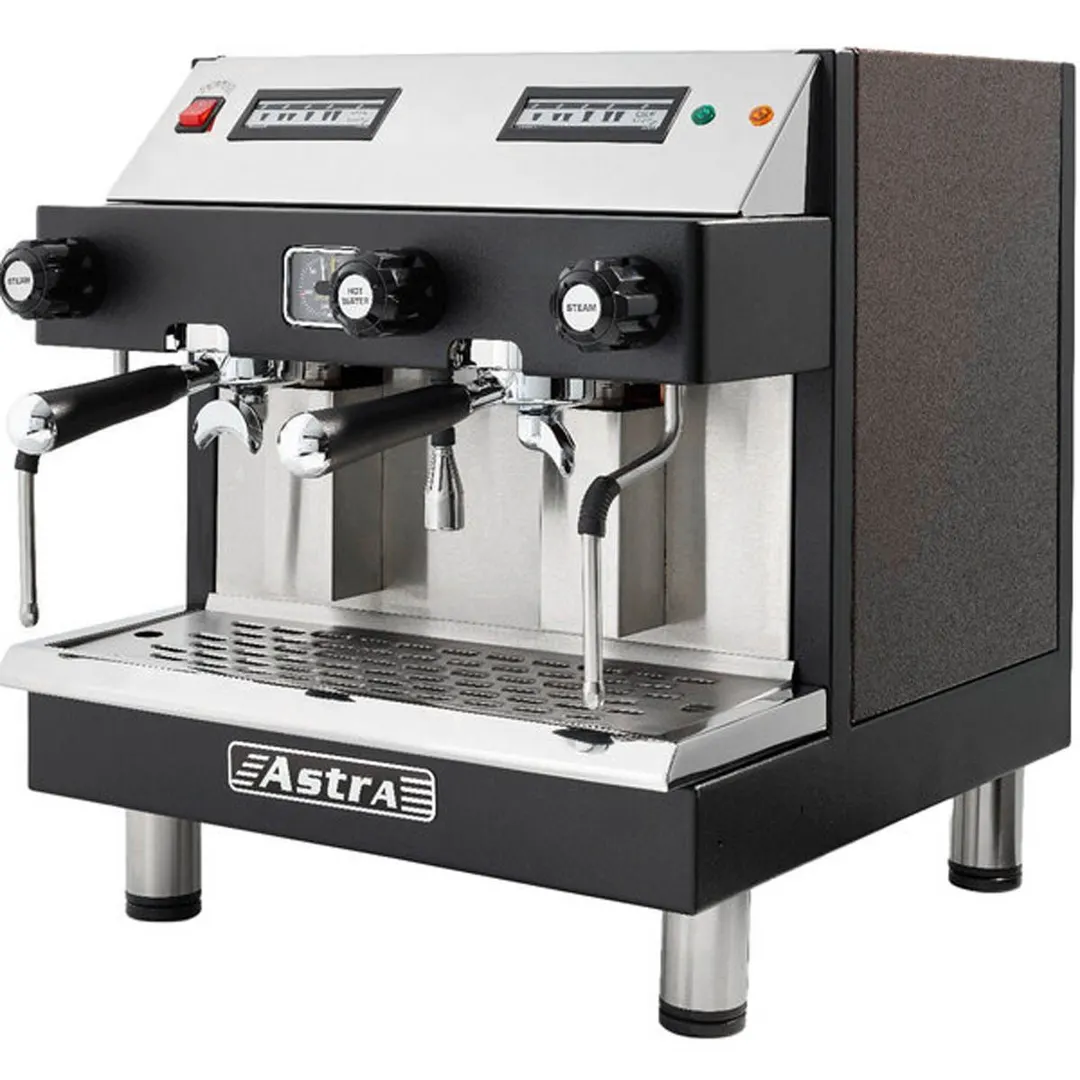 Astra Manufacturing M2C 014-1 Espresso Cappuccino Machine w/ 2-Head, Automatic, 360 Cups/Hr.