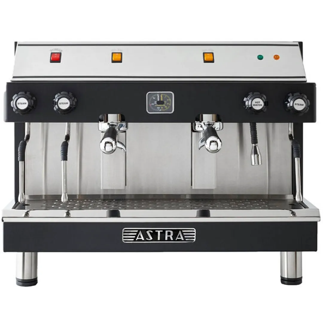 Astra Manufacturing M2S 017 Espresso Cappuccino Machine w/ 2-Head, Semi-Automatic, 480 Cups/Hr.