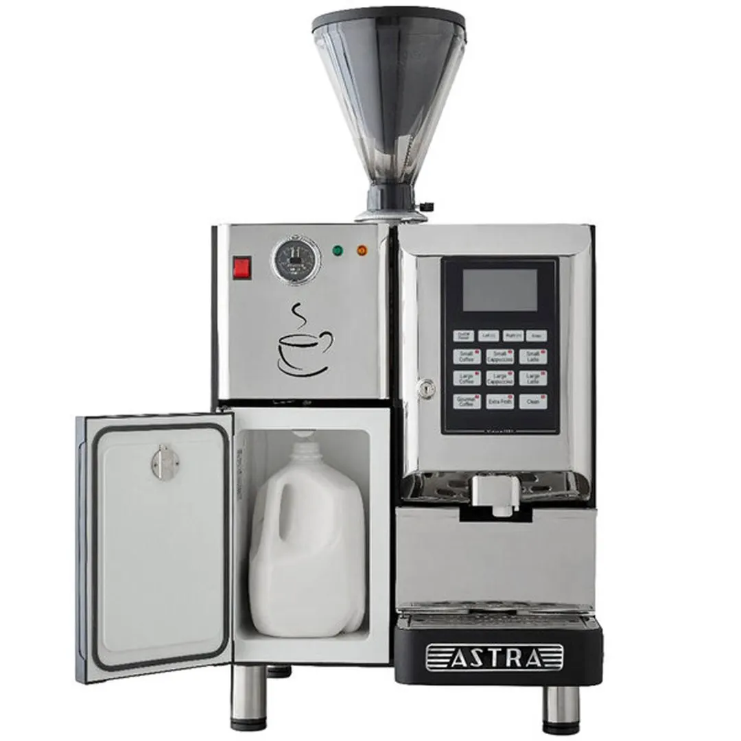Astra Manufacturing SM 111-1 Espresso Cappuccino Machine w/ 1 Hopper, Automatic, 150 Cups/Hr.