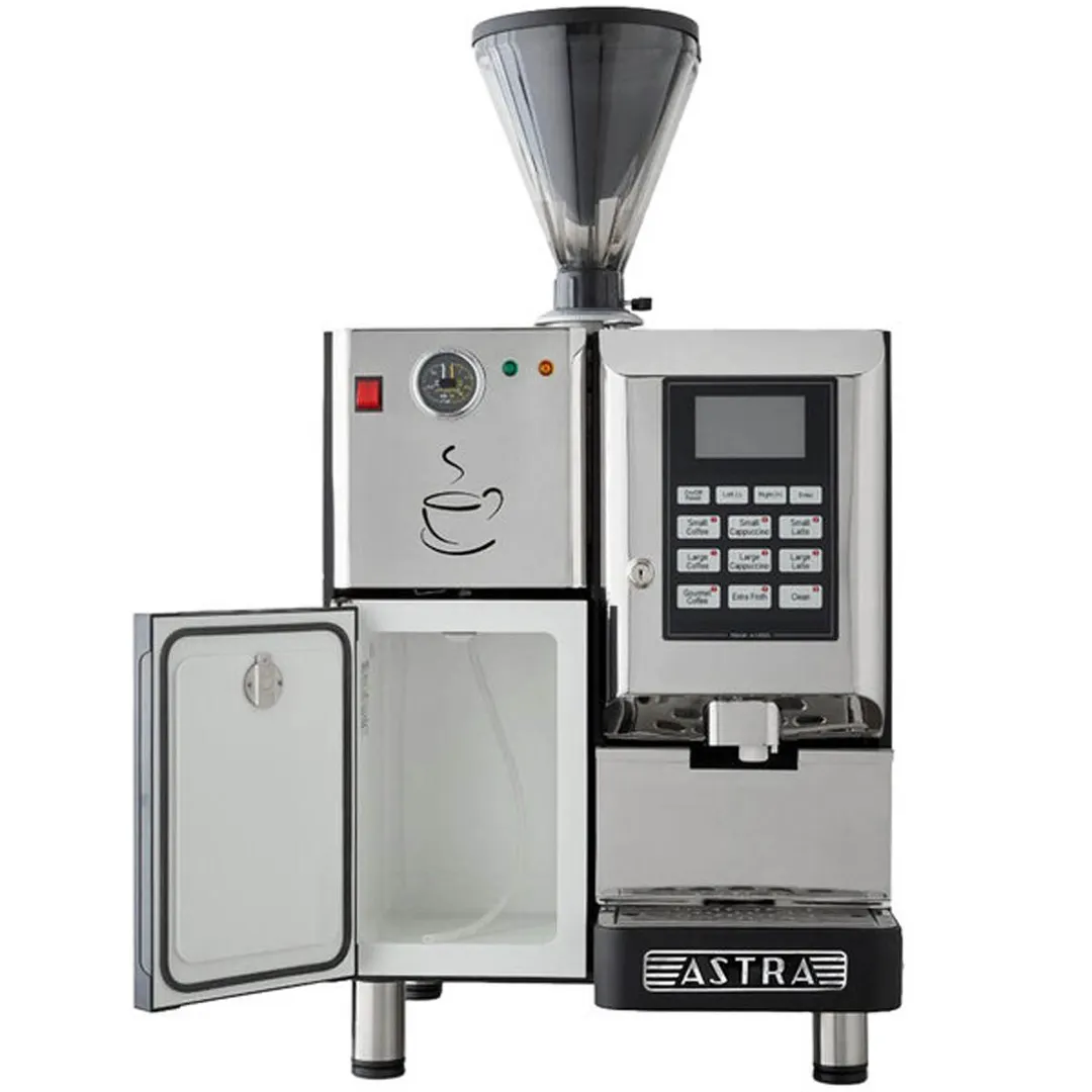 Astra Manufacturing SM 111 Espresso Cappuccino Machine w/ 1 Hopper, Automatic, 150 Cups/Hr.