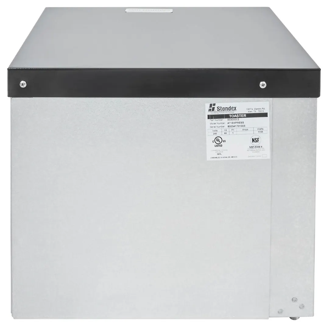 APW Wyott AT EXPRESS Commercial Conveyor Toaster with 1.5" Opening, 300 Slices/Hr