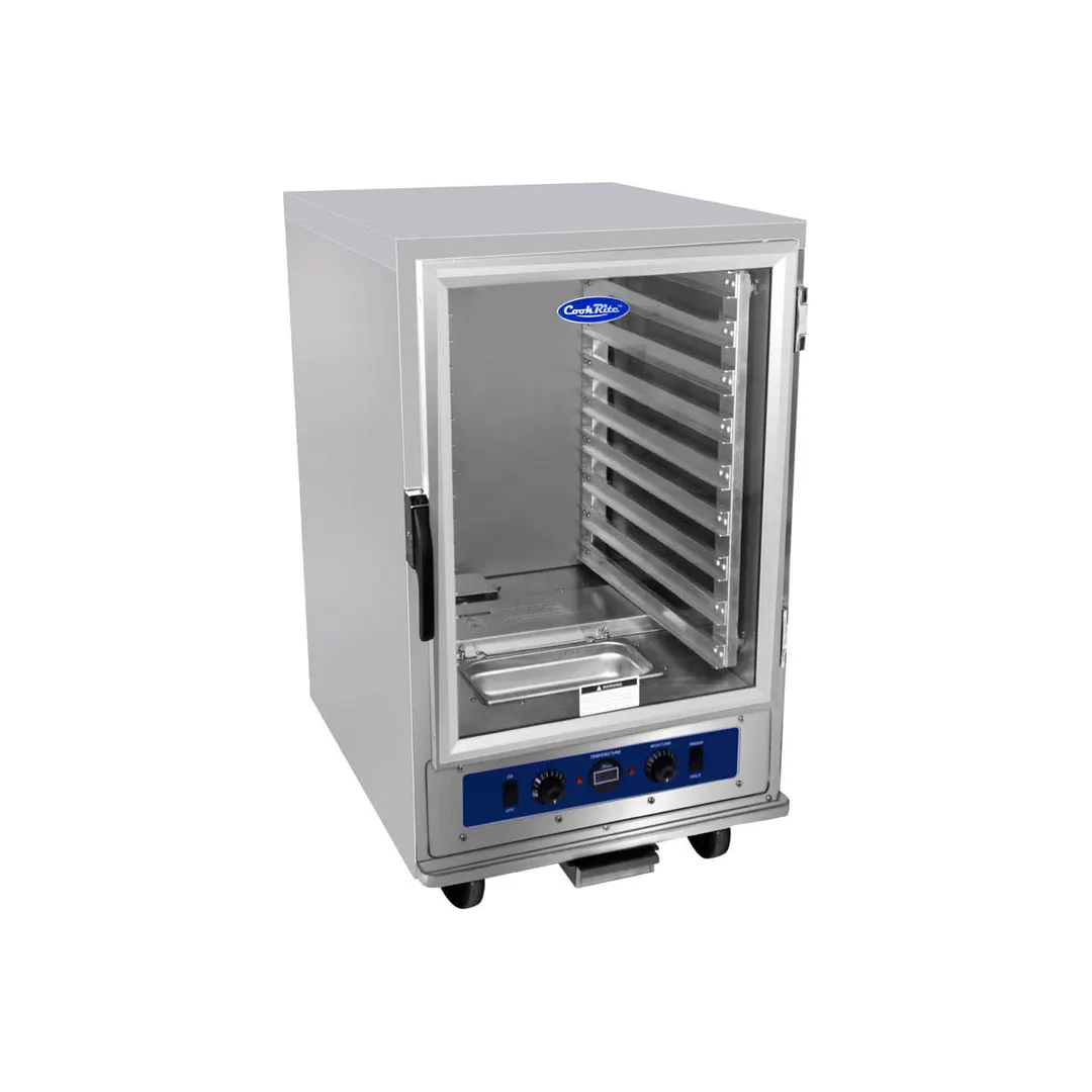 Atosa USA ATHC-9P 9-Pan Heated Holding Cabinet, 25"W x 42"H, Stainless Steel, Insulated, 80-220°F