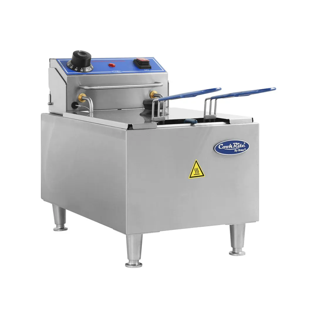 Atosa USA ACEF-10 Full Pot Countertop Electric Fryer w/ 10 Lb. Capacity, 120V, 1700W