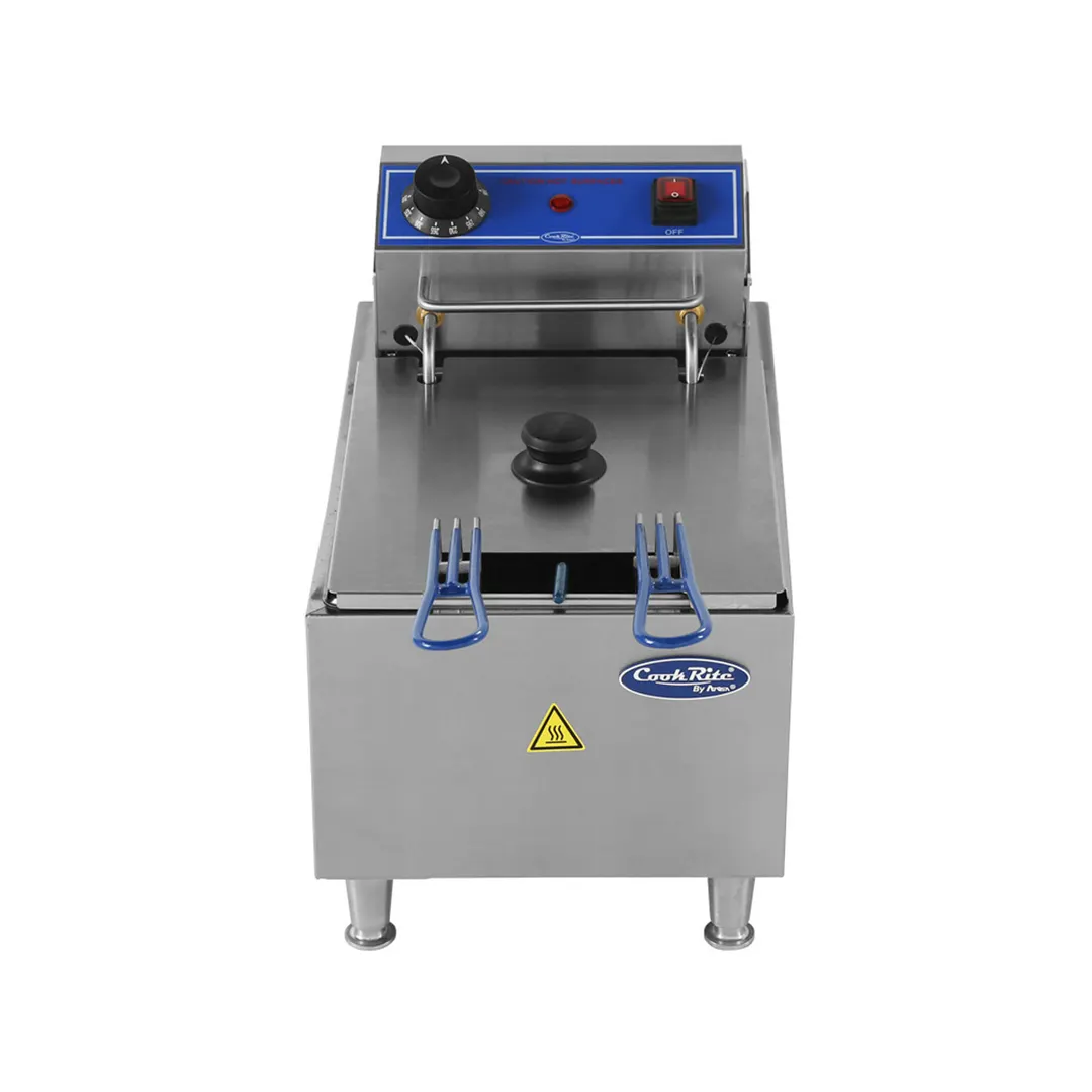 Atosa USA ACEF-10 Full Pot Countertop Electric Fryer w/ 10 Lb. Capacity, 120V, 1700W