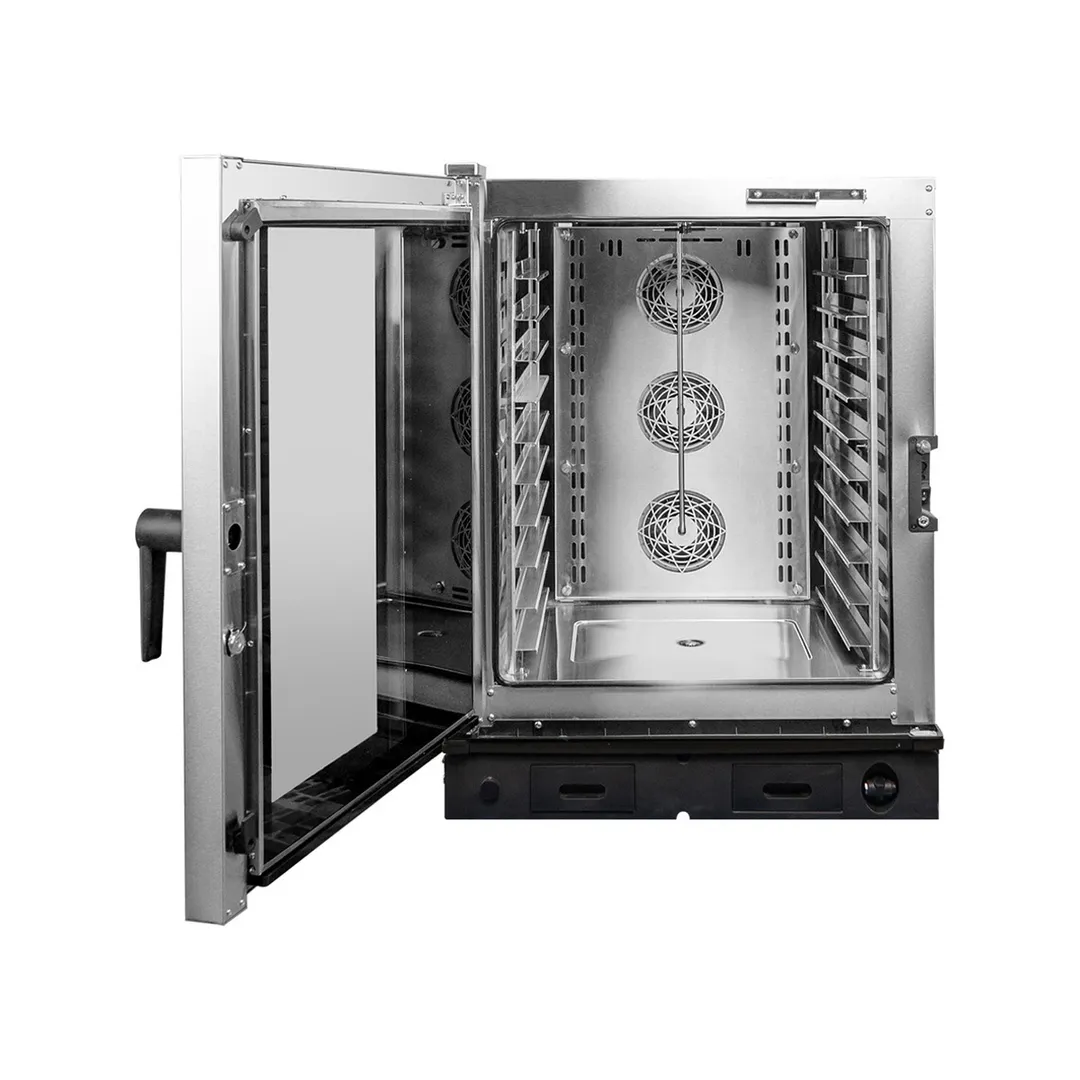 Atosa USA AEC-1021 E Full Size 10 Pan Electric Combi Oven w/ Smart Touch Control, Boilerless, 208/240V