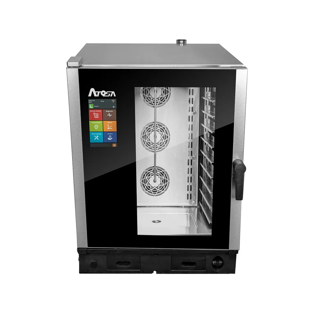 Atosa USA AEC1021 E Full Size Smart Touch Electric Combi Oven w/ (10