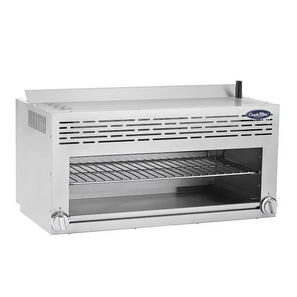 Atosa USA ATCM-36 36" Gas Cheesemelter w/ (2) Infrared Burners, Manual Controls, 43.000 BTU