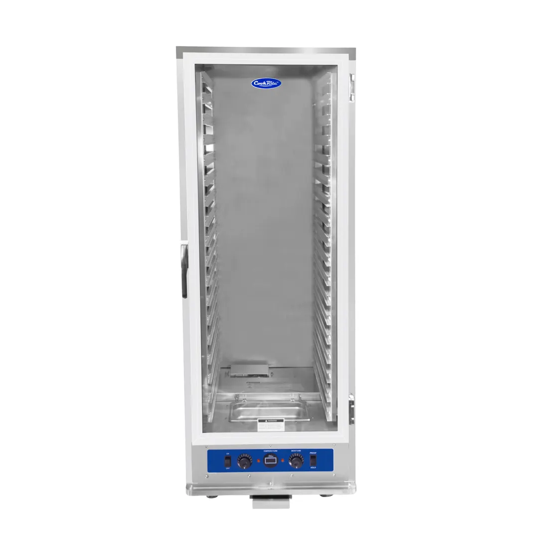 Atosa USA ATHC-18ES 1-Section Heated Holding Cabinet, 25" Wide, 18-Pan Capacity, Stainless Steel, Clear Glass Door, ENERGY STAR
