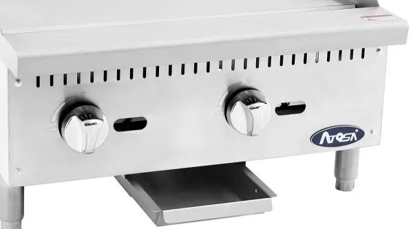 Atosa USA ATMG-24 24" CookRite Countertop Gas Griddle w/ Manual Controls, 60.000 BTU