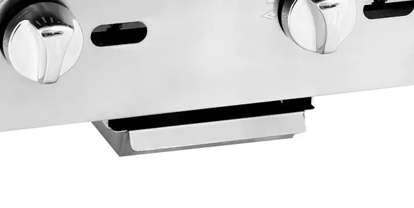Atosa USA ATMG-24 24" CookRite Countertop Gas Griddle w/ Manual Controls, 60.000 BTU