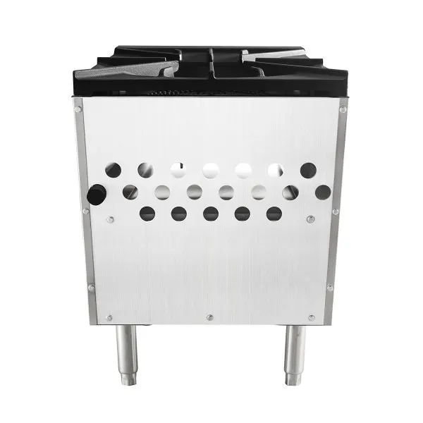 Atosa USA ATSP-18-1 18" Gas Stock Range (Stove) w/ (1) Three Ring Burner, Manual Control, 80.000 BTU