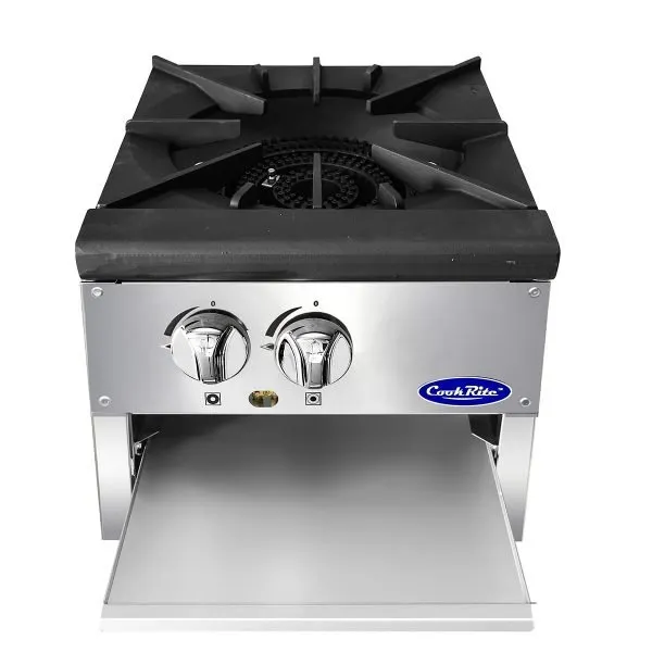 Atosa USA ATSP-18-1L 18" Gas Stock Range (Stove) w/ (1) Three Ring Burner, Low Height, 80.000 BTU