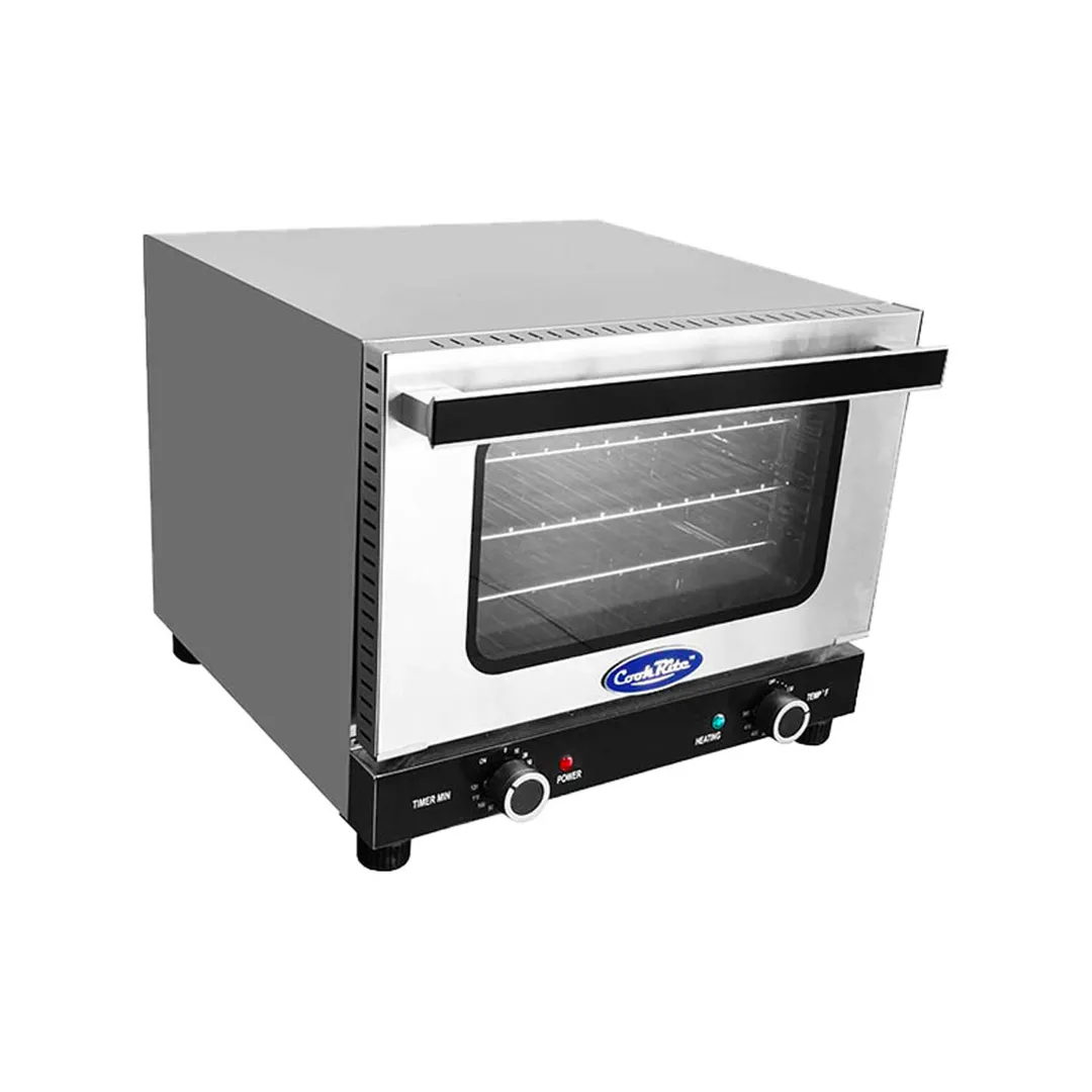 Atosa USA CTCO-50 Countertop Half Size Electric Convection Oven with Manual Controls, 1.55 kW, 120v 