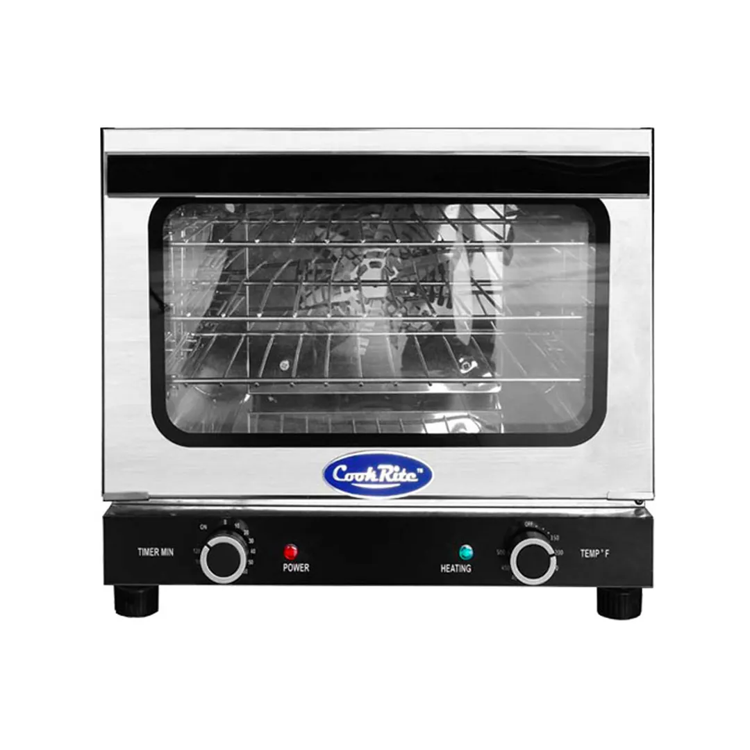 Atosa USA CTCO-50 Countertop Half Size Electric Convection Oven with Manual Controls, 1.55 kW, 120v 