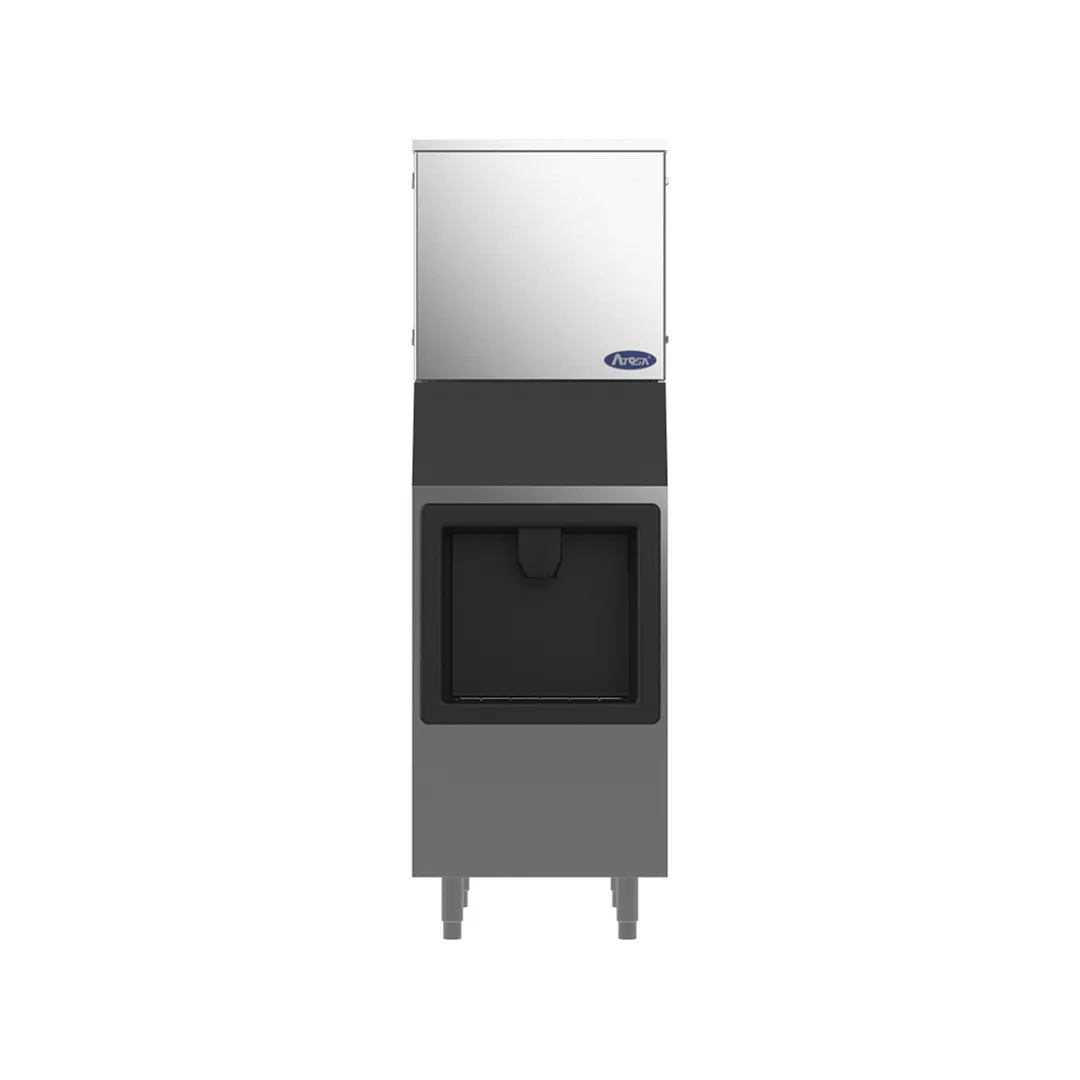 Atosa USA HD350-AP-161 Full Cube 350 lb Hotel Ice Machine & Dispenser, Air Cooled, 160 lb Bin
