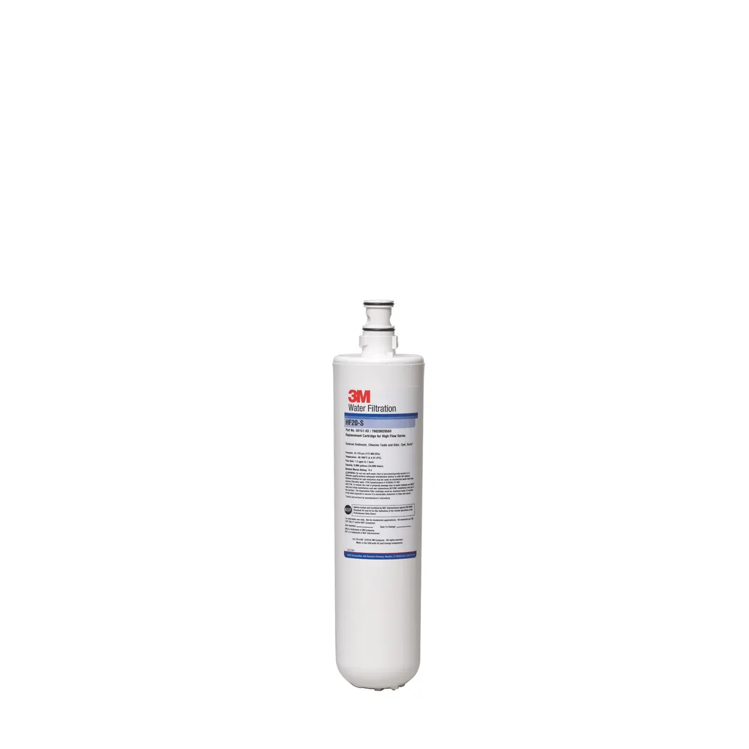 Atosa USA HF20-S 3M™ Water Filtration Products Replacement Cartridge, 9000 gals. Capacity