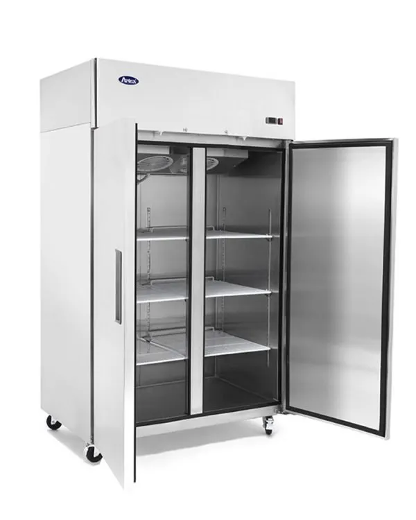 Atosa USA MBF8002GR 51" 2-Solid Door Reach-In Freezer, Top Mounted, 43.2 cu. ft., Stainless Steel