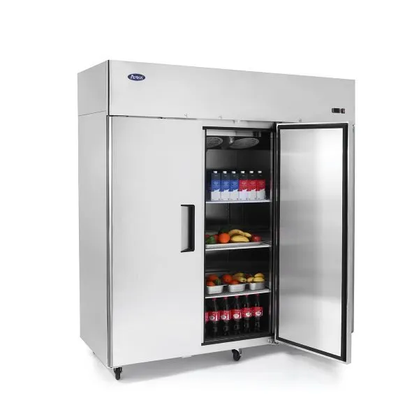 Atosa USA MBF8003GR 77-4/5" 3-Solid Door Reach-In Freezer, Top Mounted, 64.9 cu. ft., Stainless Steel