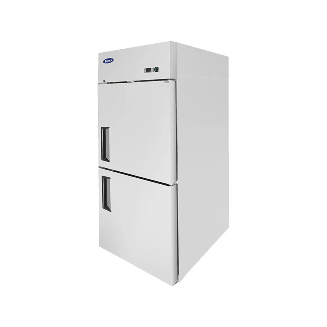 Atosa USA MBF8010GR 28" 1-Section Reach-In Refrigerator w/ Right Hinged 2 Half Solid Door, Top Mounted, 21 cu. ft.