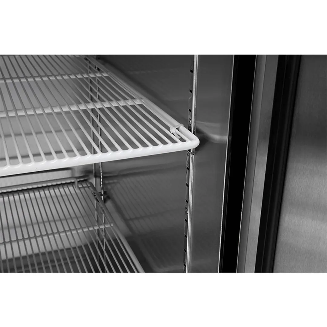 Atosa USA MBF8506GR Reach-In Refrigerator w/ 2 Solid Door, Bottom Mounted, Stainless Steel 28.5 cu. ft.