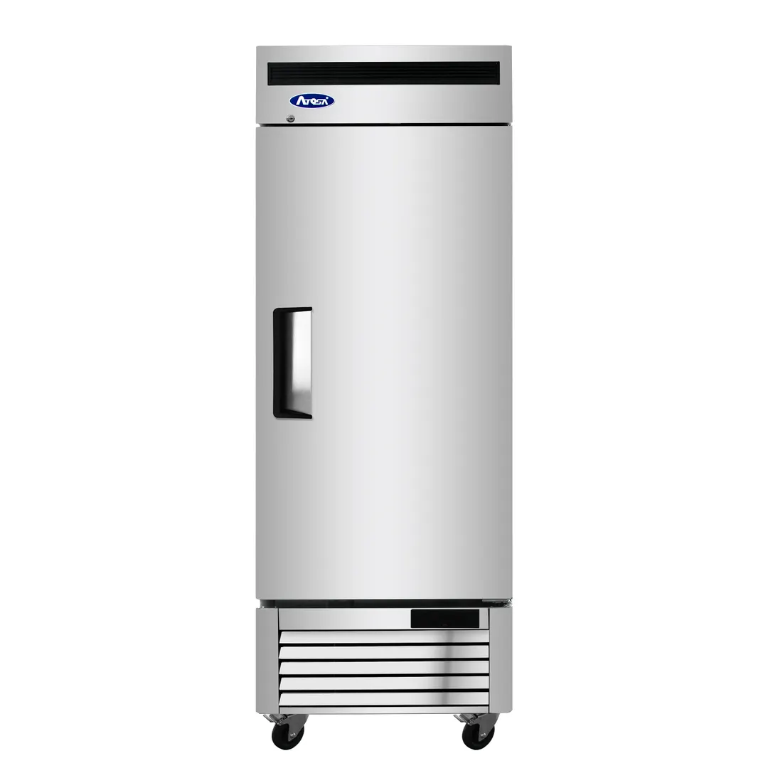 Atosa USA MBF8531GR 25-5/8" 1-Section Reach-In Freezer, 1 Solid Door, Bottom Mount, 12.57 cu. ft., Stainless Steel