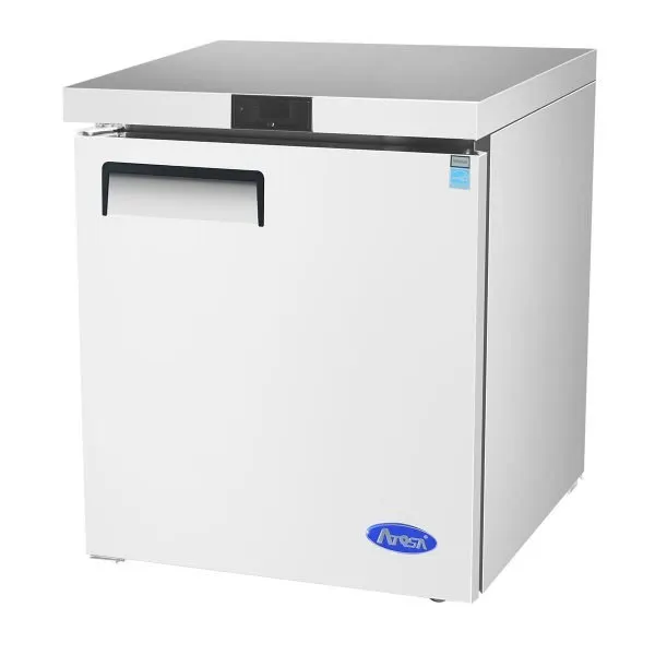 Atosa USA MGF8401GR 27" One Section Undercounter Refrigerator w/ 1 Door, 7.15 cu. ft.