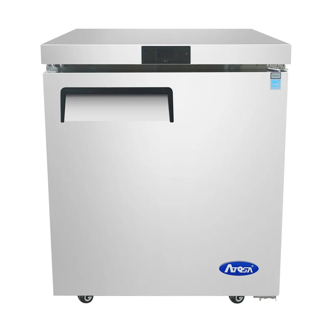 Atosa USA MGF8401GRL 27" One Section Undercounter Refrigerator w/ 1 Door, 7.15 cu. ft.
