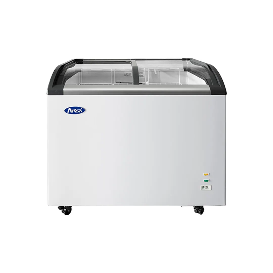 Atosa USA MMF9110 41" Glass Chest Freezer, 9.6 cu. ft. - Discontinued (Limited with Stocks)