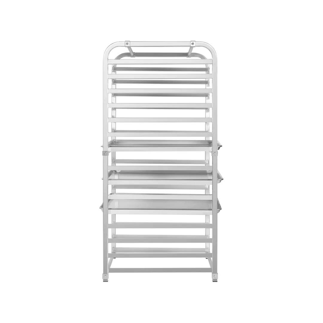 Atosa USA MPRA-15 15 Pan Stainless Steel End Load Reach-In Refrigerator Sheet Pan Rack - Full Size
