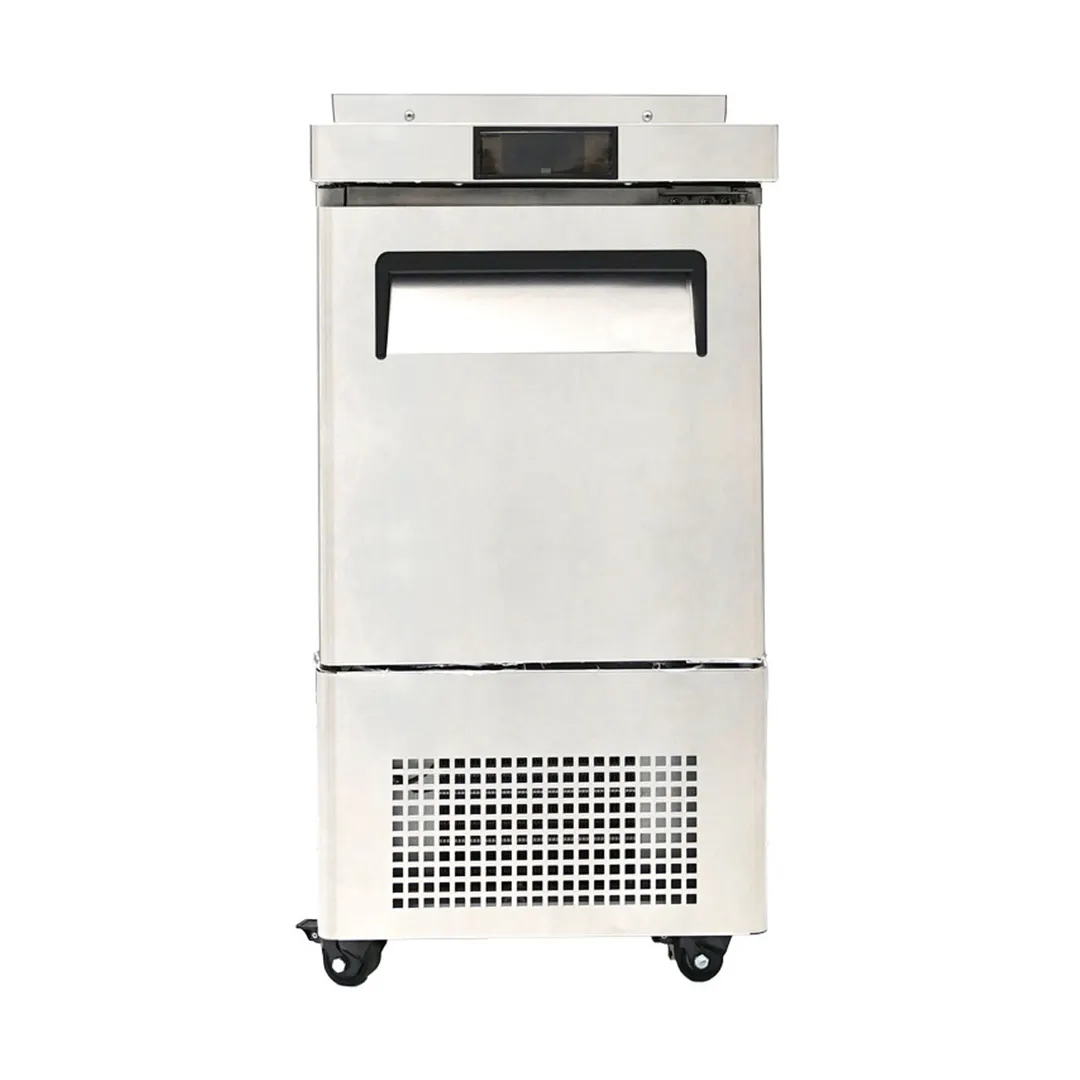 Atosa USA MSF17GR-NTCV 17" One Section Sandwich / Salad Prep Table w/ 1 Door, 8 pans 3.7 cu. ft.