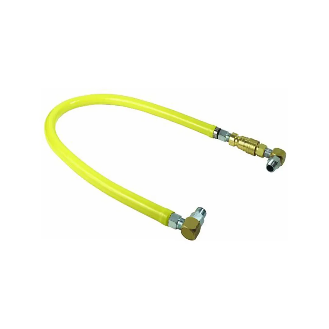 Atosa USA WA300001 Gas Flex Hose, 3/4" x 4 ft. with quick disconnect with (2) elbows
